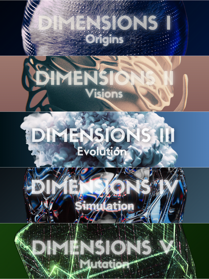 Collage displaying 5 sample pack volumes