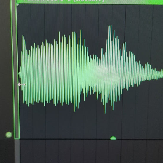Playing sub bass sample sound in FLstudio DAW