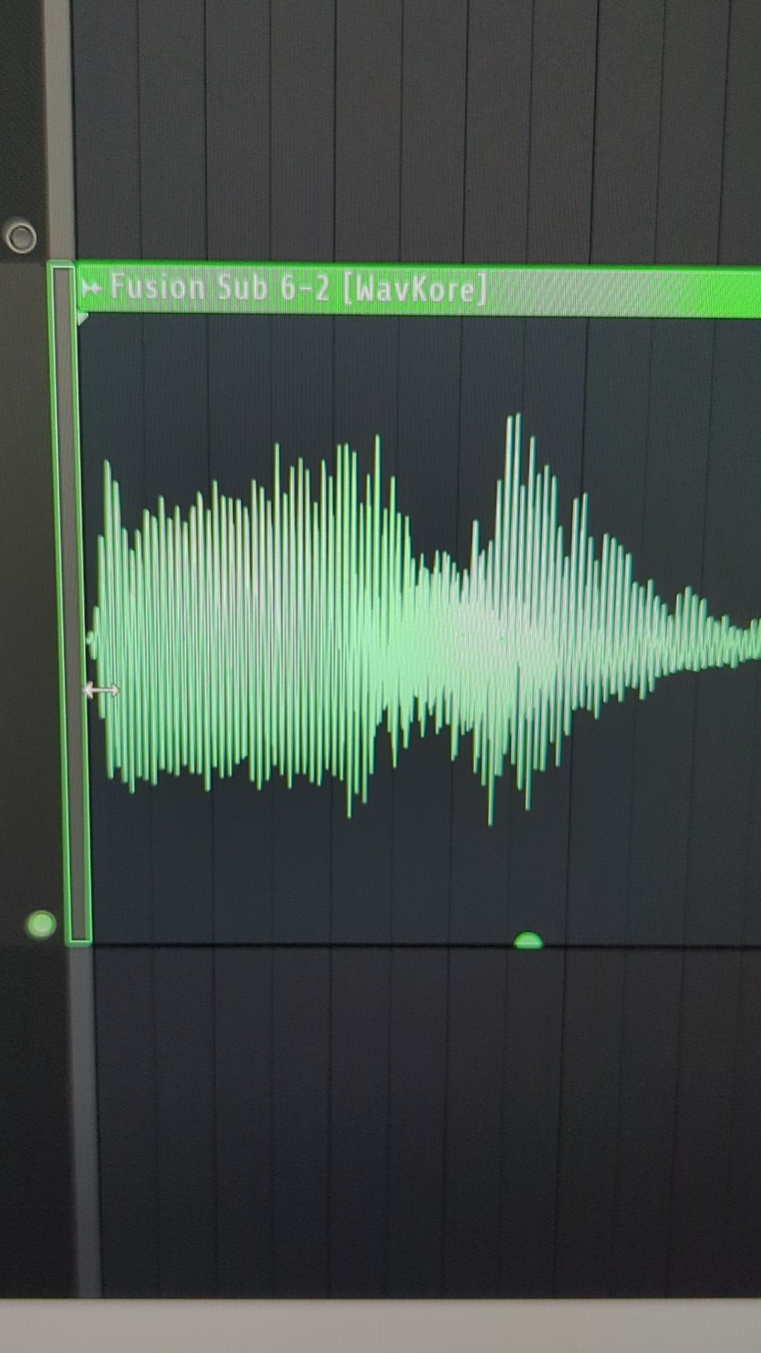 Playing sub bass sample sound in FLstudio DAW
